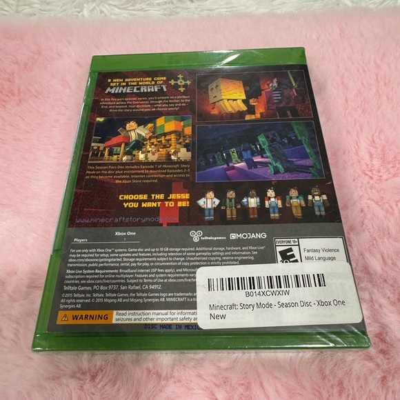 Minecraft: Story Mode - A Telltale Game Series - Season pass Disc 
( Xbox One) - Picture 2 of 13